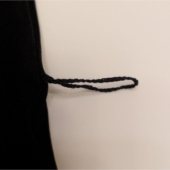 Chico's Travelers Tunic Black Button-Front Mandarin Collar Shirt Size 3 US XL 16 - Picture 7 of 9